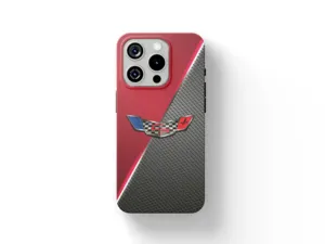Chevrolet Corvette Custodie Silicone Smartphone Design Minimalista